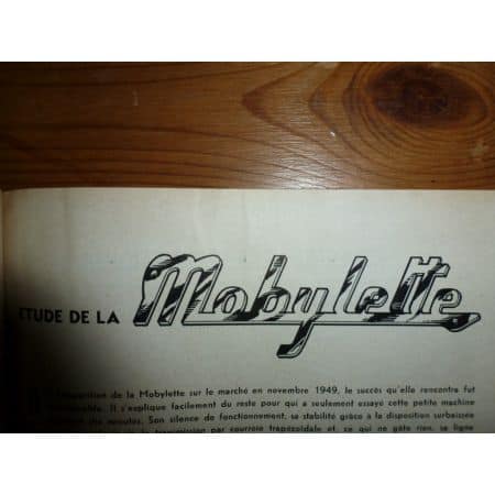 Mobylette M20 Revue Technique moto Bsa Motobecane