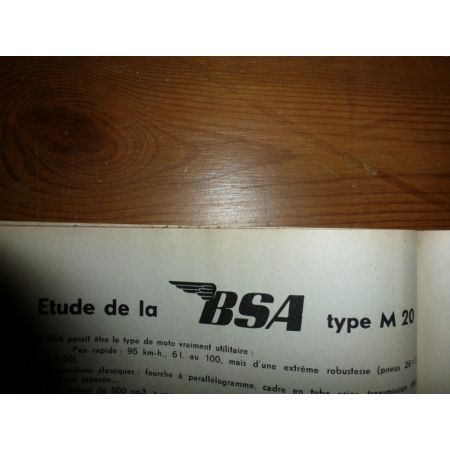 Mobylette M20 Revue Technique moto Bsa Motobecane