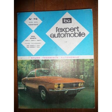 MANTA Revue Technique Opel