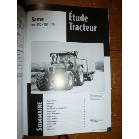IRON 100 110 120 Revue Technique Agricole Same