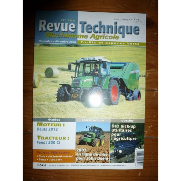 300 Ci Revue Technique Agricole Fendt