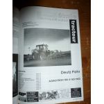 Agrotron MK3 Revue Technique Agricole Deutz Fahr