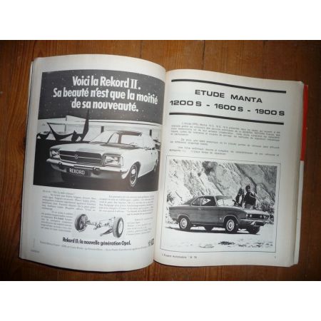 MANTA Revue Technique Opel