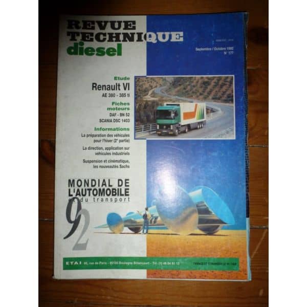 AE380 385 TI Revue Technique PL Renault