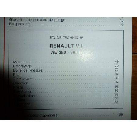 AE380 385 TI Revue Technique PL Renault