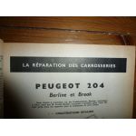 204 Revue Technique Carrosserie Peugeot