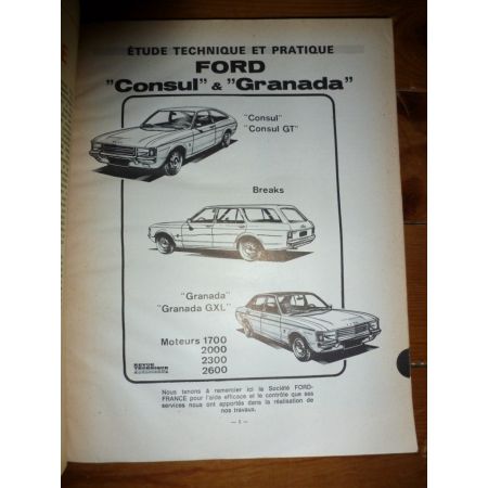 Consul Granada Revue Technique Ford