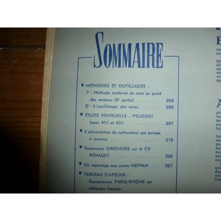 401 601 MKD Revue Technique Peugeot