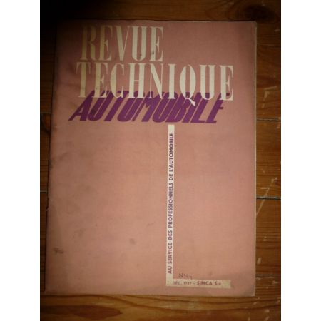 Six 6 Fiat 500 Revue Technique Simca Talbot