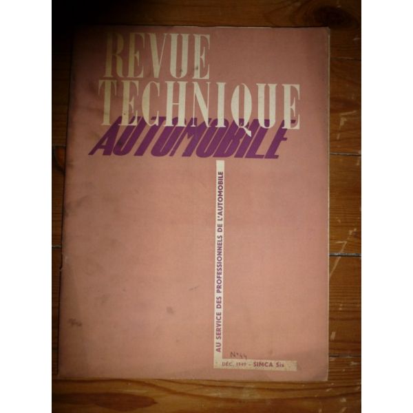 Six 6 Fiat 500 Revue Technique Simca Talbot
