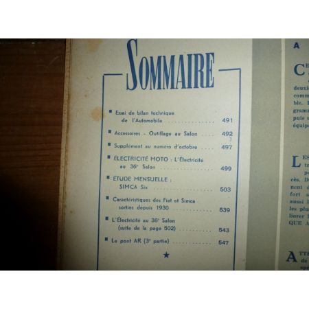 Six 6 Fiat 500 Revue Technique Simca Talbot