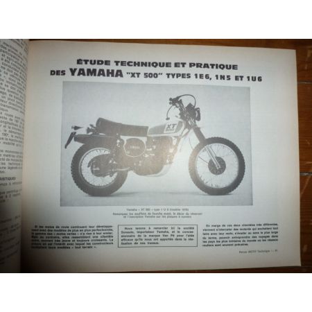 P6CS 400 500 XT SR Revue Technique moto Minarelli Yamaha