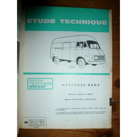 L206D L306D Revue Technique Mercedes