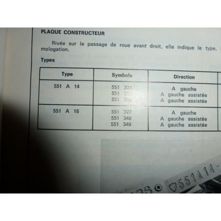 505 TI STI Revue Technique Peugeot