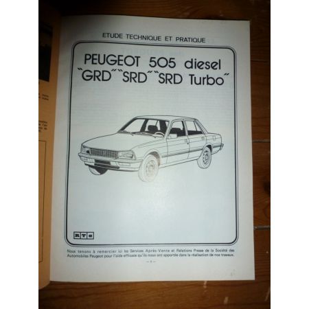 505 Die Revue Technique Peugeot