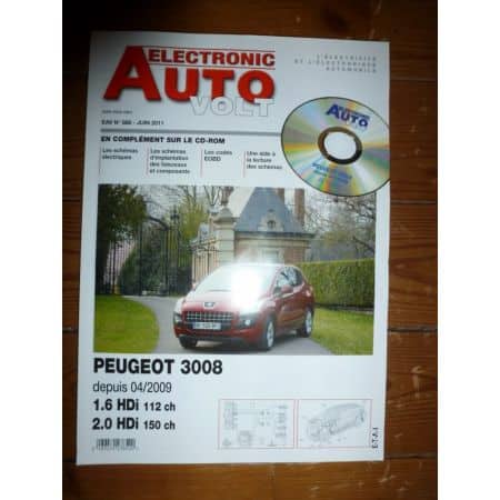 3008 09- Revue Technique Electronic Auto Volt Peugeot