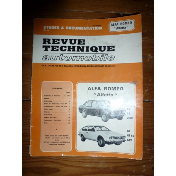 Alfetta Revue Technique Alfa Romeo