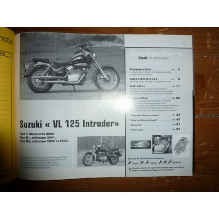 VL125 TDM900 Revue Technique moto Suzuki Yamaha