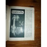 Lambretta 54 Revue Technique moto Bernardet Vespa