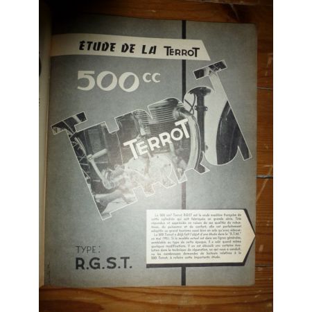 500 RGST Revue Technique moto Nsu Terrot