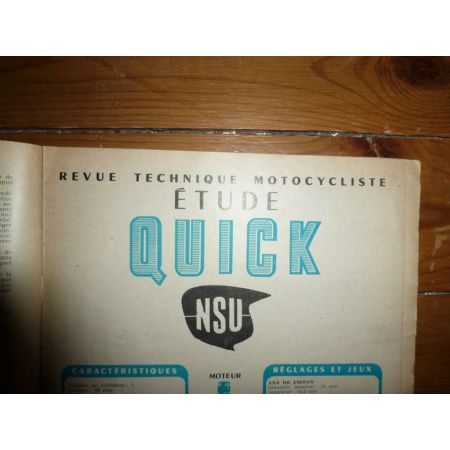 Quick Revue Technique moto Nsu