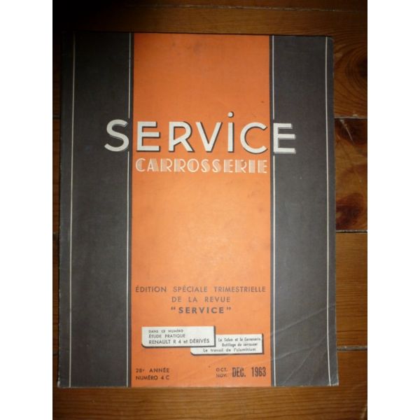 R4 Revue Technique Carrosserie Renault