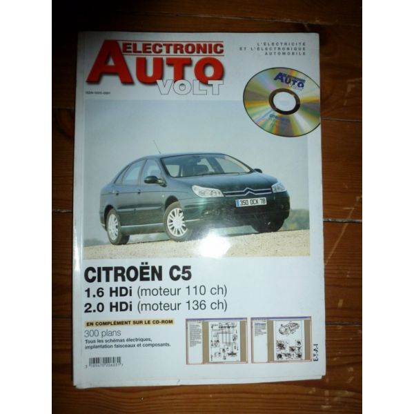 C5 HDI Revue Technique Electronic Auto Volt Citroen