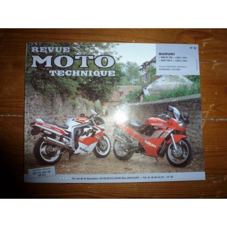 GSX750 R/F Revue Technique moto Suzuki