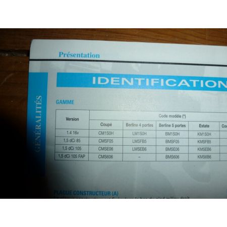 Megane II 06- Revue Technique Renault