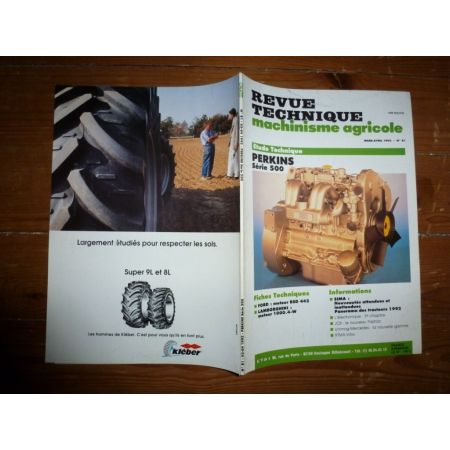 Série 500 Revue Technique PL Perkins