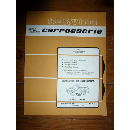 Mini Revue Technique Carrosserie Bmc Austin