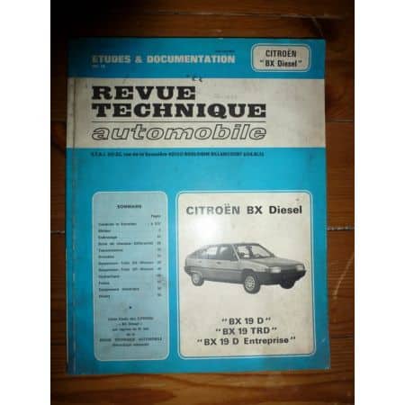 BX Die Revue Technique Citroen