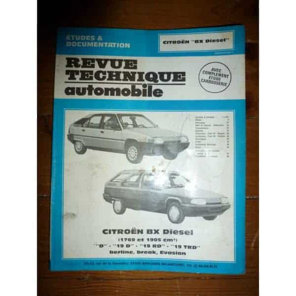 BX Die Revue Technique Citroen
