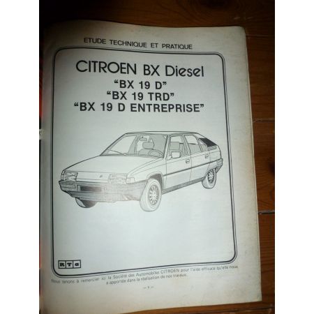 BX Die Revue Technique Citroen