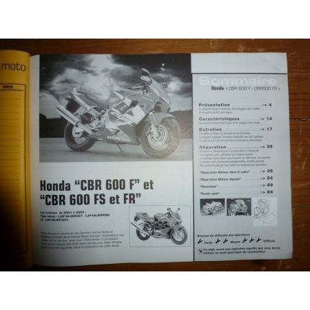 CBR600F Z1000 Revue Technique moto Honda Kawasaki