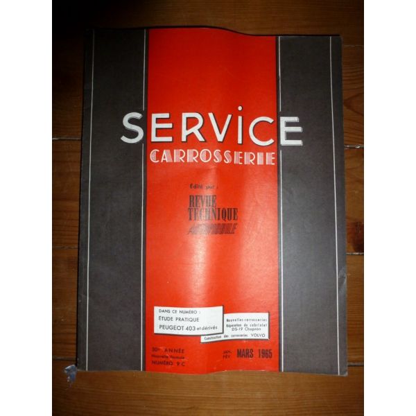 403 Revue Technique Carrosserie Peugeot