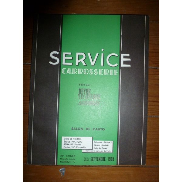 Floride Caravelle Revue Technique Carrosserie Renault