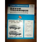 CX 2000 2200 Revue Technique Citroen