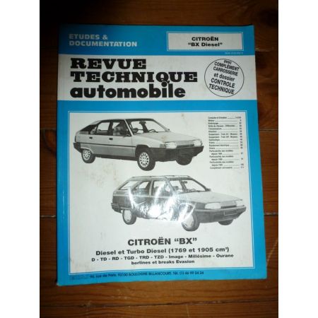 BX Die Revue Technique Citroen