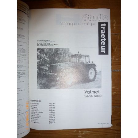 Série 8000 Revue Technique Agricole Valmet