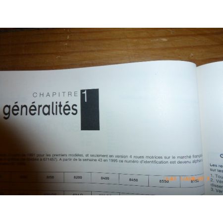 Série 8000 Revue Technique Agricole Valmet