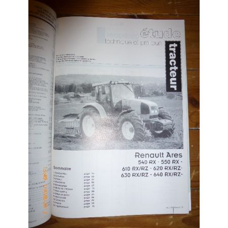 ARES 540 640 Revue Technique Agricole Renault