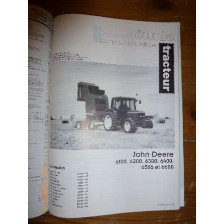 6100 à 6600 Revue Technique Agricole John Deere