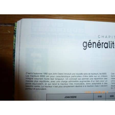 6100 à 6600 Revue Technique Agricole John Deere