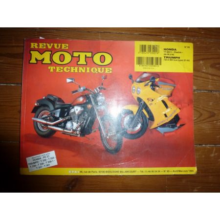 750 900 Shadow Revue Technique moto Honda Triumph