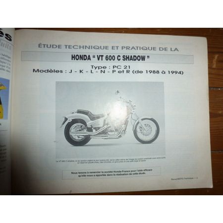 750 900 Shadow Revue Technique moto Honda Triumph