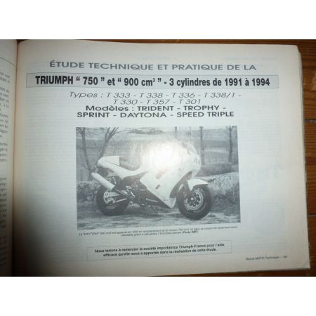 750 900 Shadow Revue Technique moto Honda Triumph