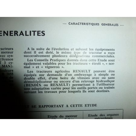 S5D R7054 R7154  Revue Technique Agricole Renault