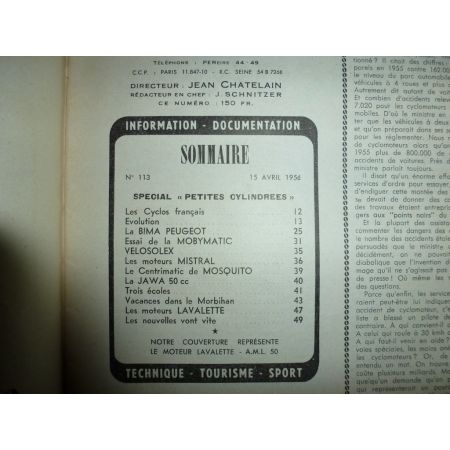 50cc Bima Revue Technique moto Jawa Peugeot