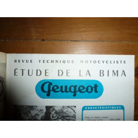 50cc Bima Revue Technique moto Jawa Peugeot